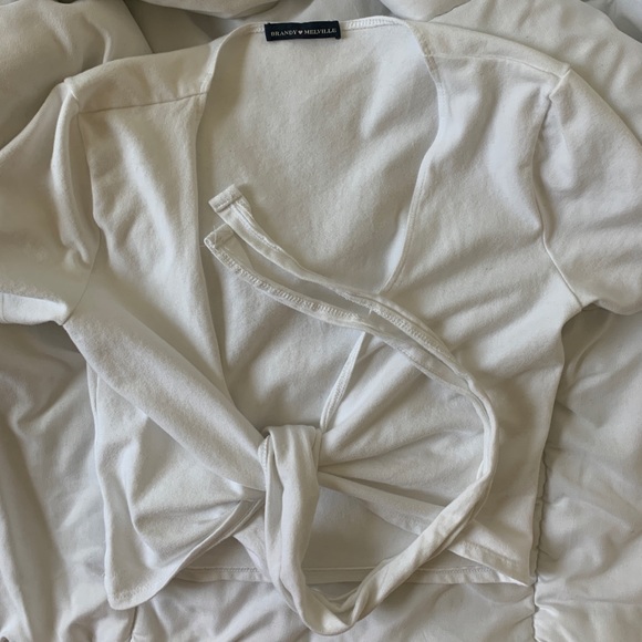 Brandy Melville wrap top - Picture 1 of 4